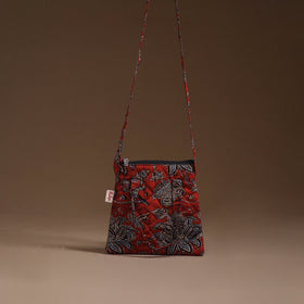 Handcrafted Quilted Sling Bag 27