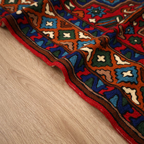 Original Kashmiri Chain Stitch Crewel Hand Embroidery Rug / Carpet (5 x 3 Feet) 11