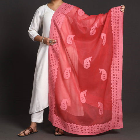 applique work dupatta