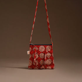 Handcrafted Quilted Sling Bag 29