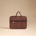 Handcrafted Quilted Laptop Bag (12 x 16 in) 05