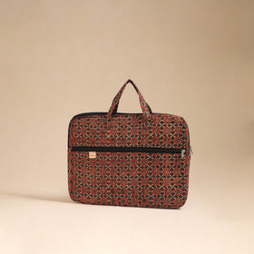 Handcrafted Quilted Laptop Bag (12 x 16 in) 05