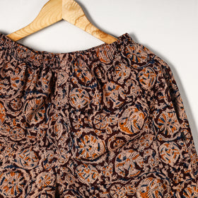 Maroon - kalamkari printed cotton unisex boxer/shorts