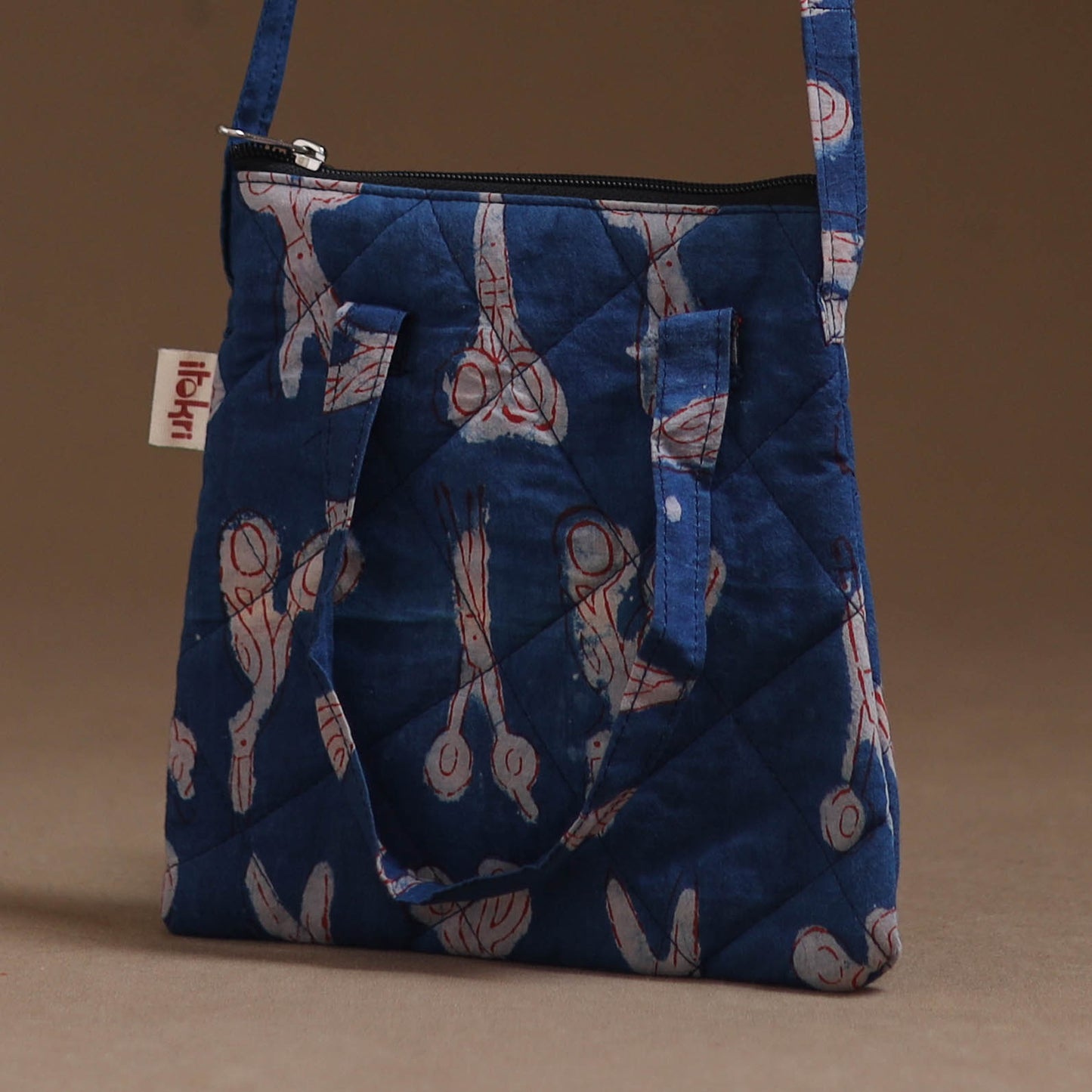 Handcrafted Quilted Sling Bag 30