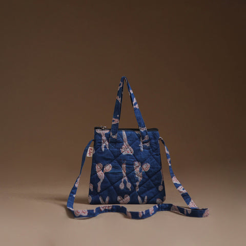 Handcrafted Quilted Sling Bag 30