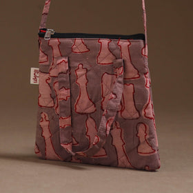 Handcrafted Quilted Sling Bag 31