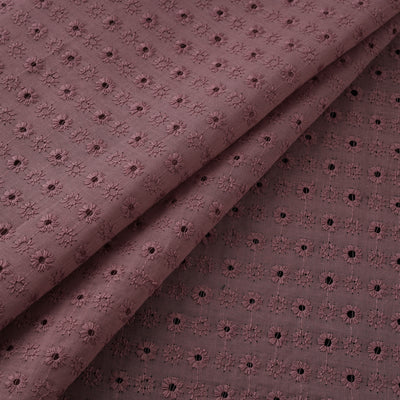 Floral Embroidered Cotton Hakoba Fabric 20