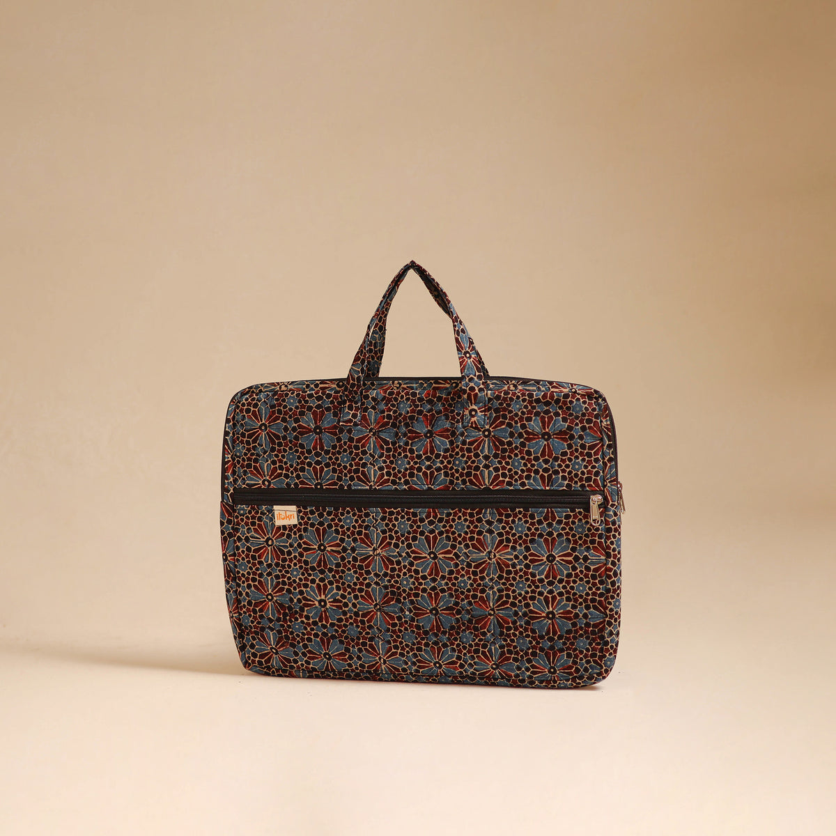 Handcrafted Quilted Laptop Bag (12 x 16 in) 08