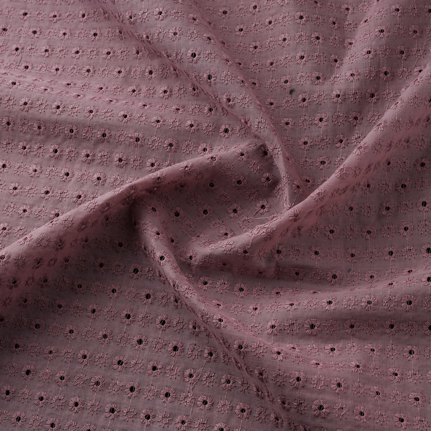 Floral Embroidered Cotton Hakoba Fabric 20