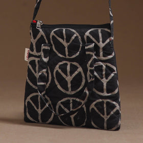 Handcrafted Quilted Sling Bag 33