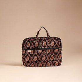 Handcrafted Quilted Laptop Bag (12 x 16 in) 09