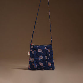 Handcrafted Quilted Sling Bag 34