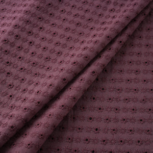Floral Embroidered Cotton Hakoba Fabric 21