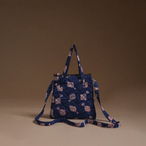 Handcrafted Quilted Sling Bag 34