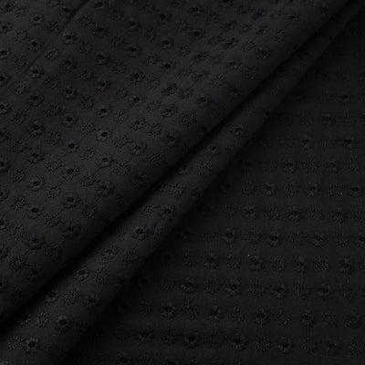 Floral Embroidered Cotton Hakoba Fabric 23