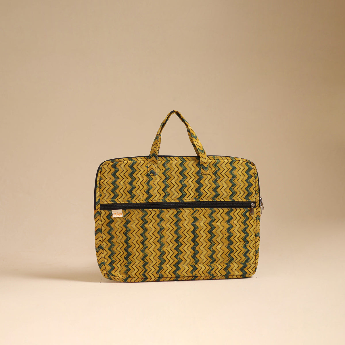 Handcrafted Quilted Laptop Bag (12 x 16 in) 13
