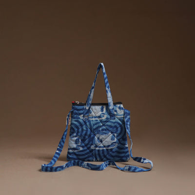 Handcrafted Quilted Sling Bag 37