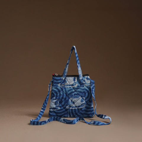 Handcrafted Quilted Sling Bag 37