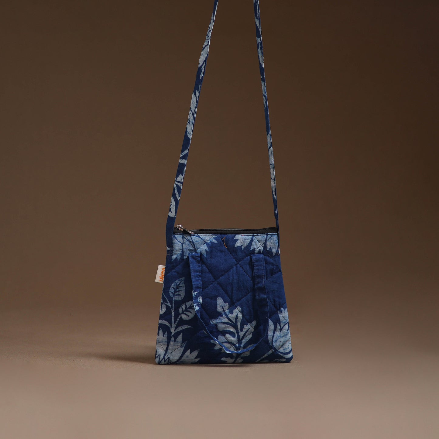 Handcrafted Quilted Sling Bag 39