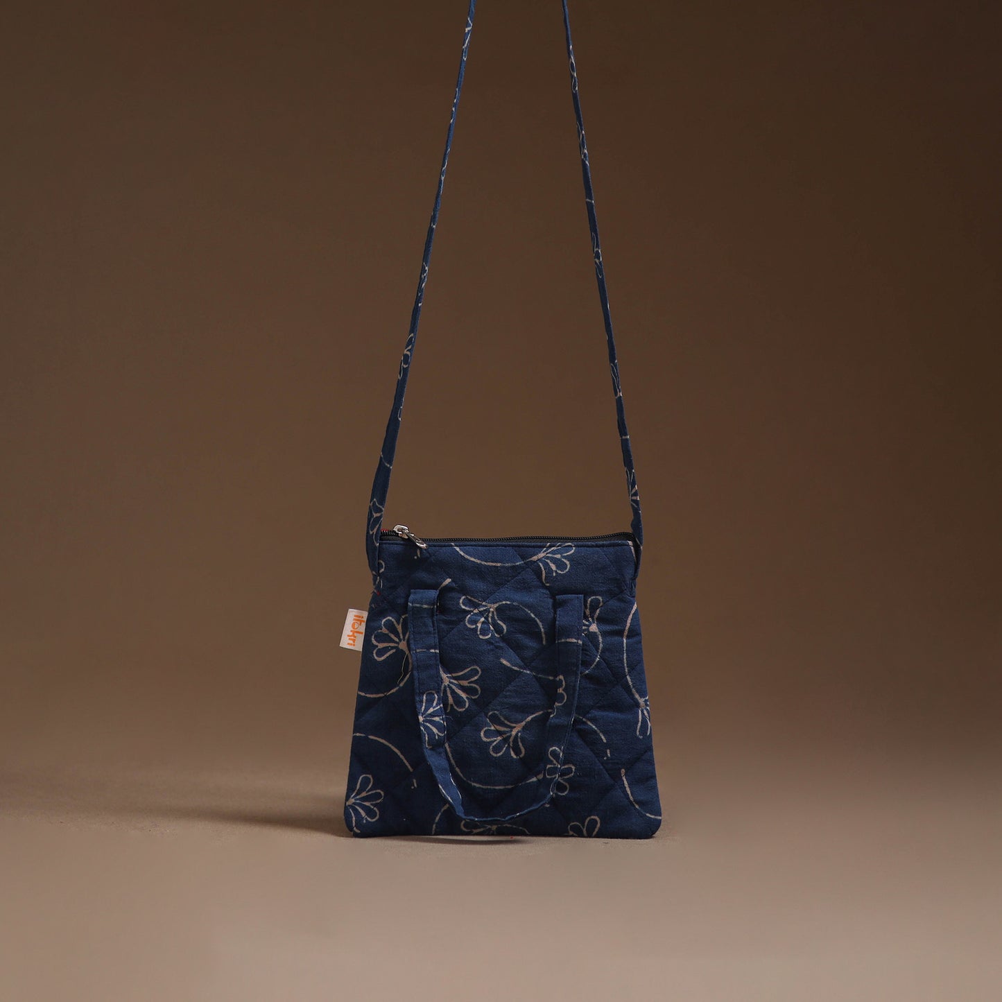 Handcrafted Quilted Sling Bag 40