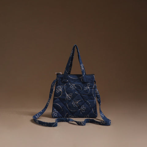 Handcrafted Quilted Sling Bag 40