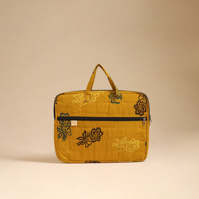 Handcrafted Quilted Laptop Bag (12 x 16 in) 20
