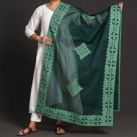 Applique work Dupatta
