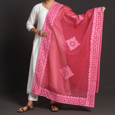 Applique work Dupatta
