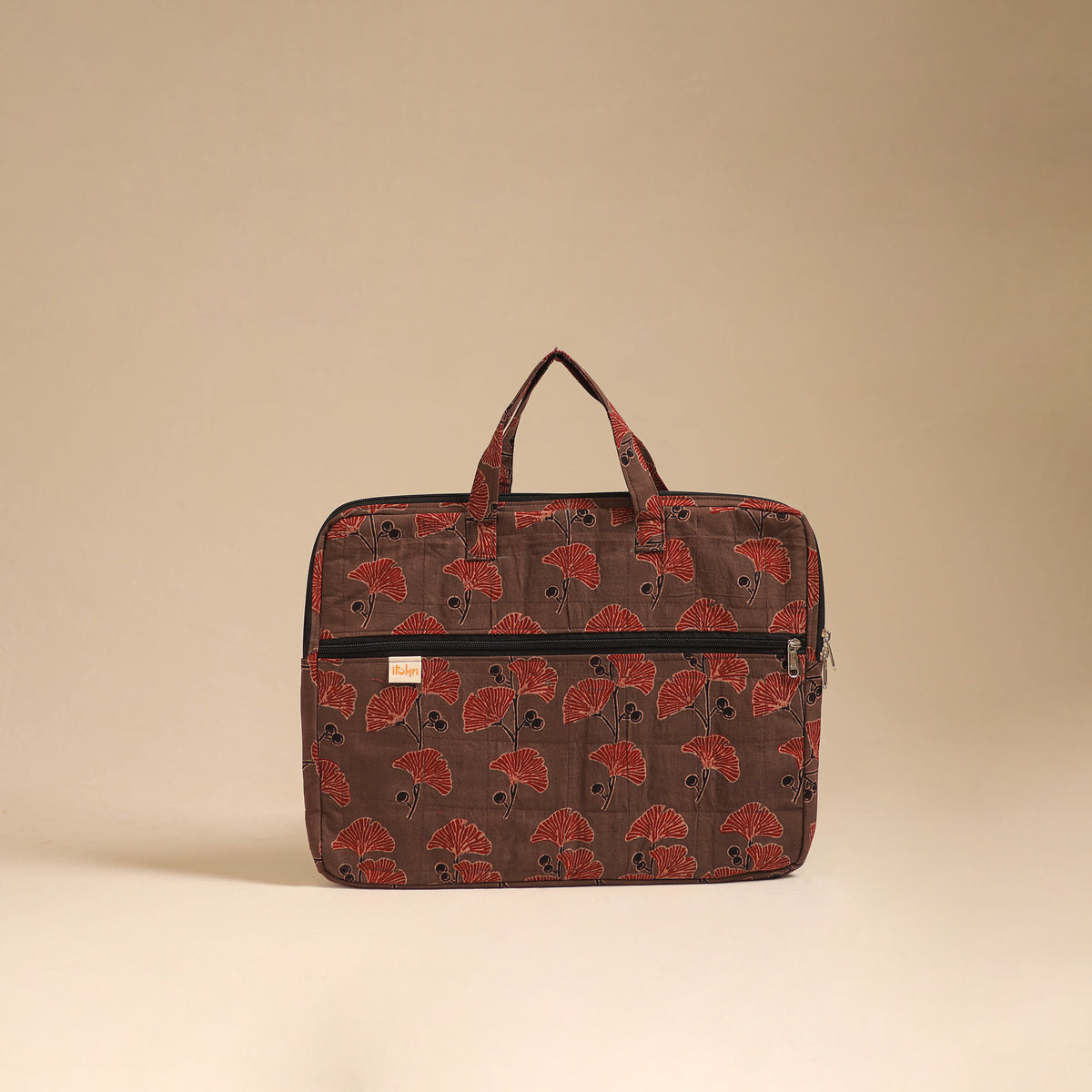 Handcrafted Quilted Laptop Bag (12 x 16 in) 21