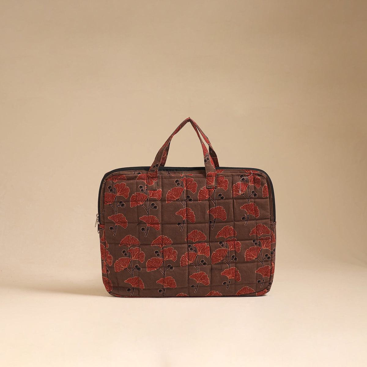 Handcrafted Quilted Laptop Bag (12 x 16 in) 21