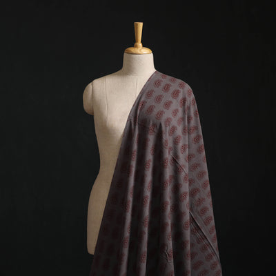 Bagh Hand Block Print Natural Dyed Cotton Fabric 03