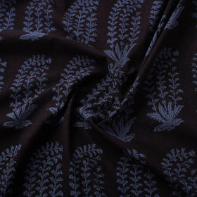 Bagh Hand Block Print Natural Dyed Cotton Fabric 01