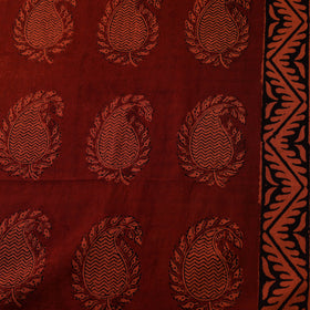 Bagh Hand Block Print Natural Dyed Cotton Fabric 02