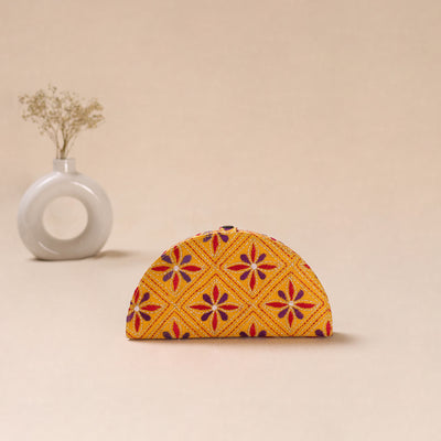 Bengal Kantha Work Handcrafted Jewellery Box 06