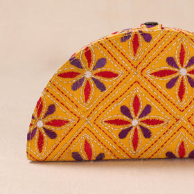 Bengal Kantha Work Handcrafted Jewellery Box 06