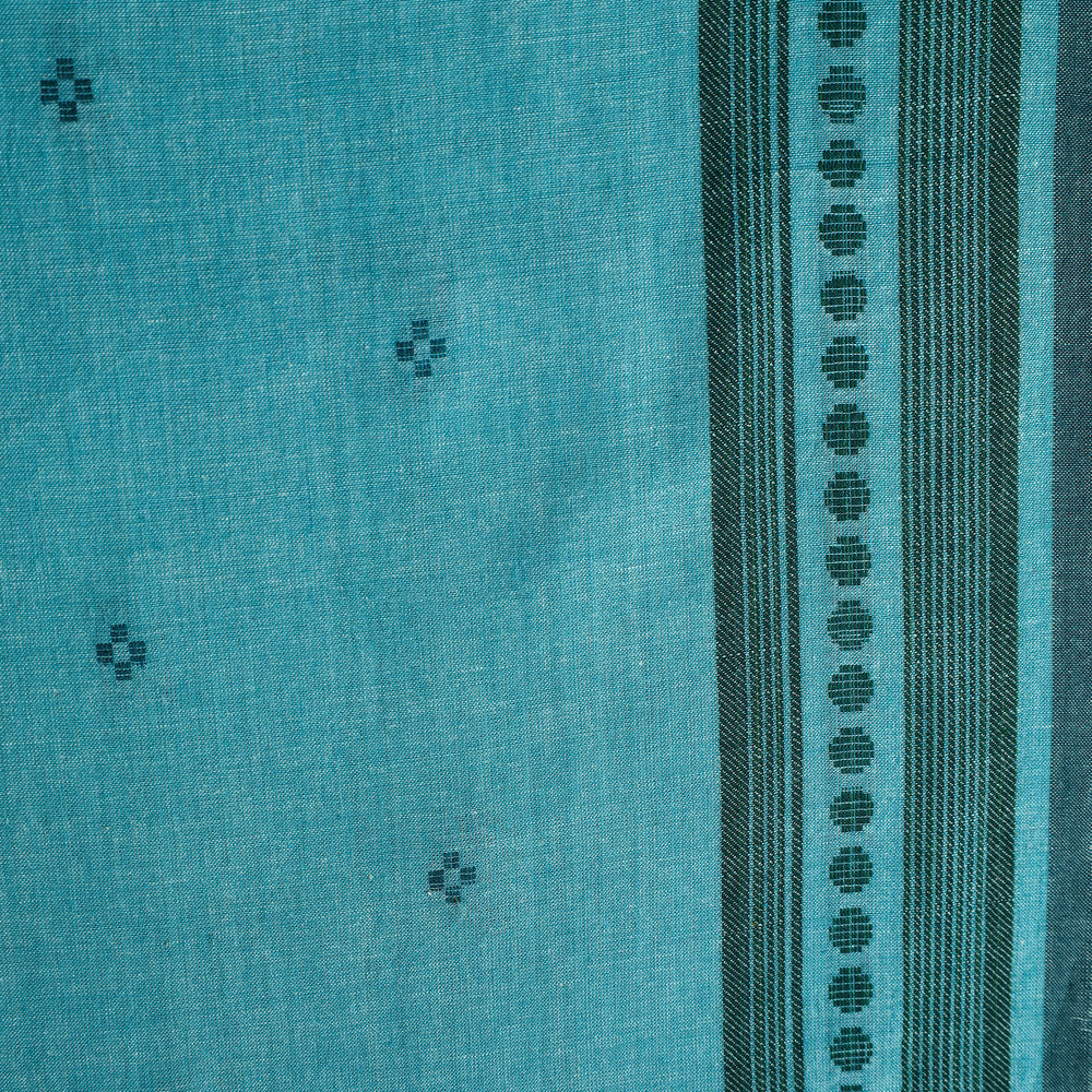 Green - Prewashed Cotton Jacquard Fabric 05