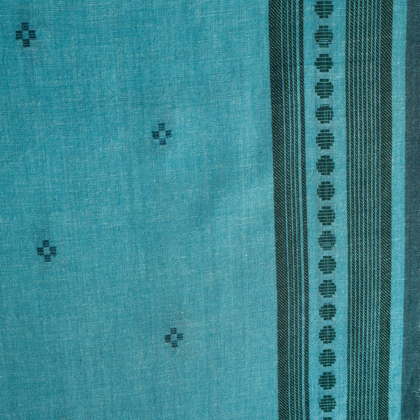 Green - Prewashed Cotton Jacquard Fabric 05