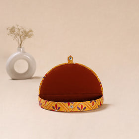 Bengal Kantha Work Handcrafted Jewellery Box 06