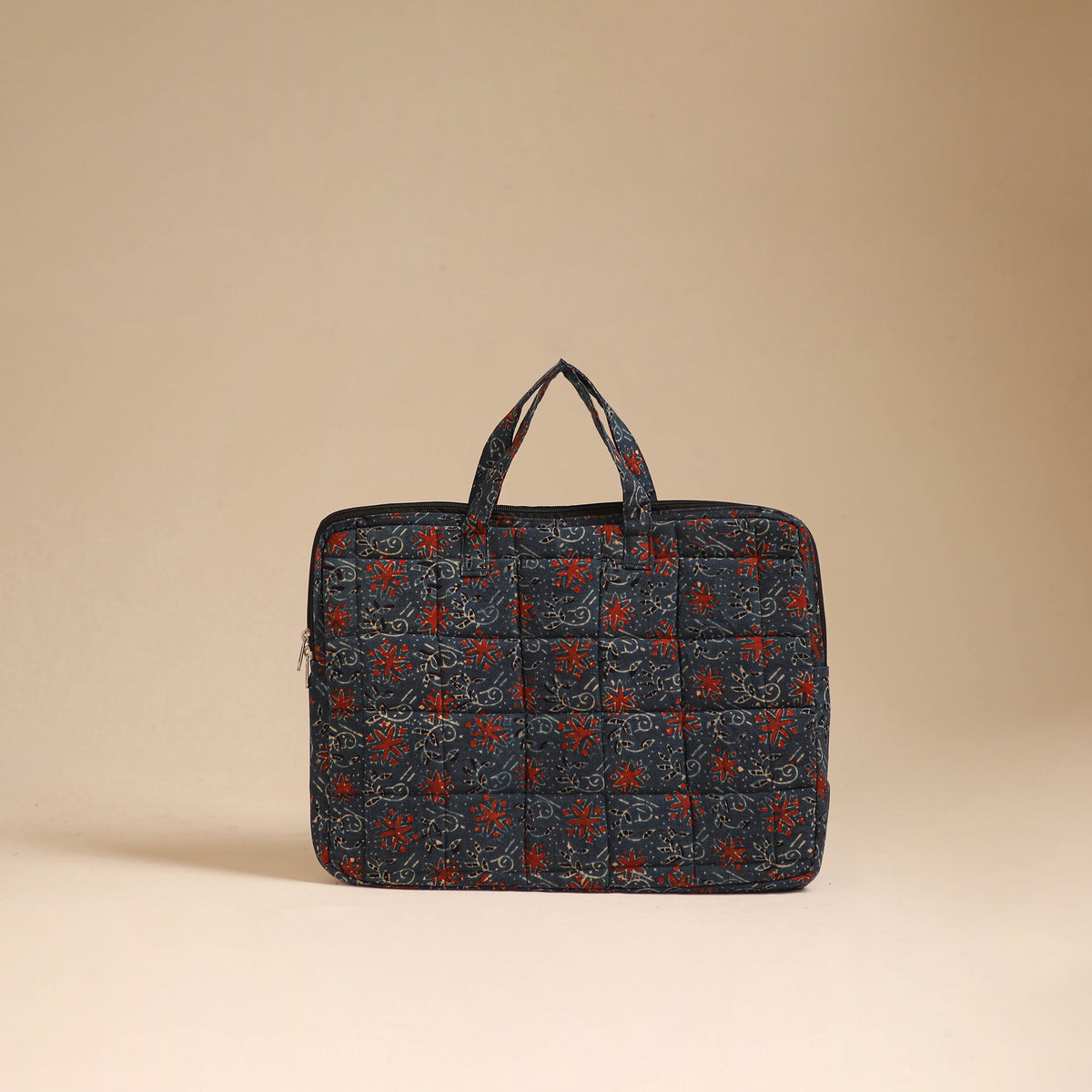 Handcrafted Quilted Laptop Bag (12 x 16 in) 28