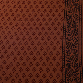 Bagh Hand Block Print Natural Dyed Cotton Fabric 04