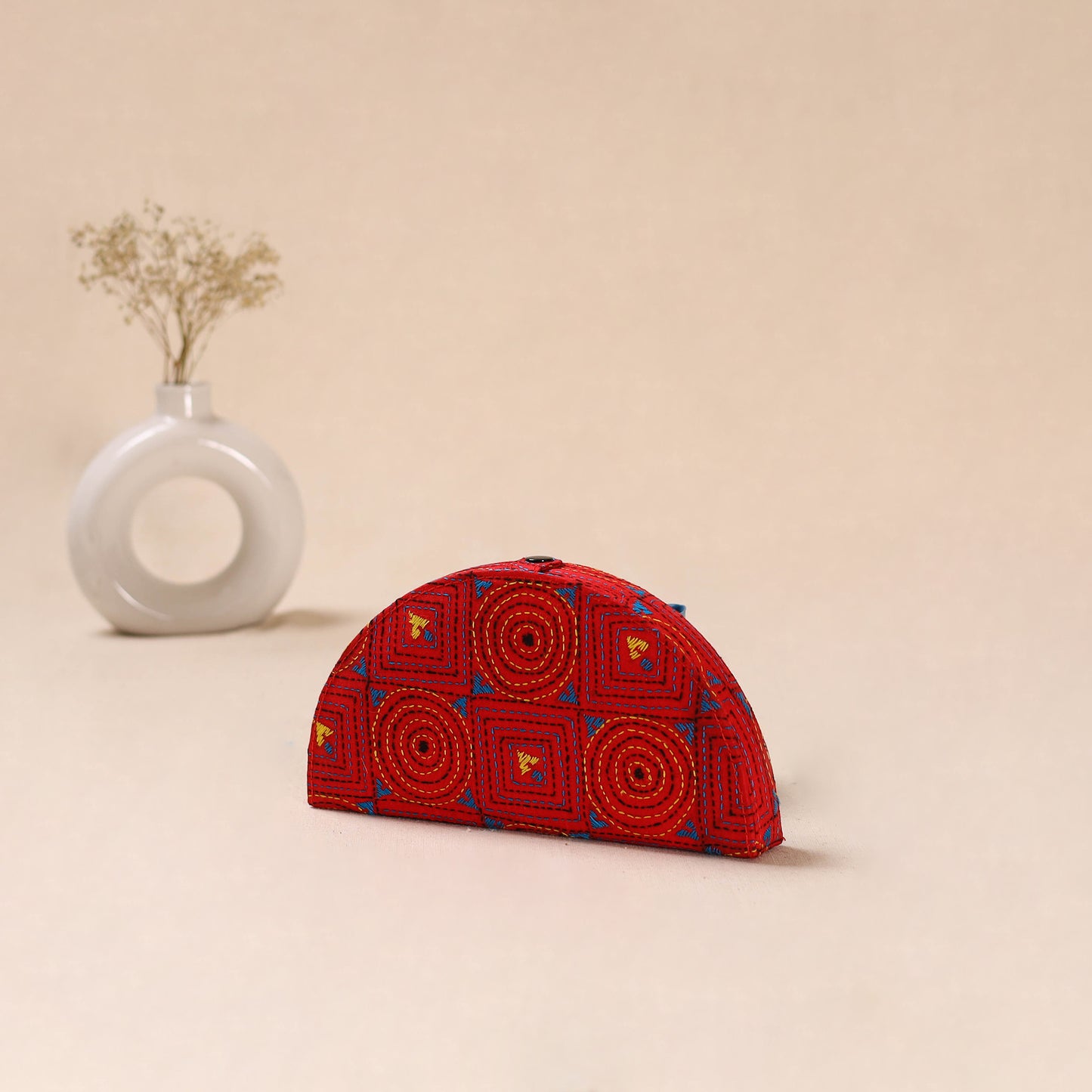 Bengal Kantha Work Handcrafted Jewellery Box 05