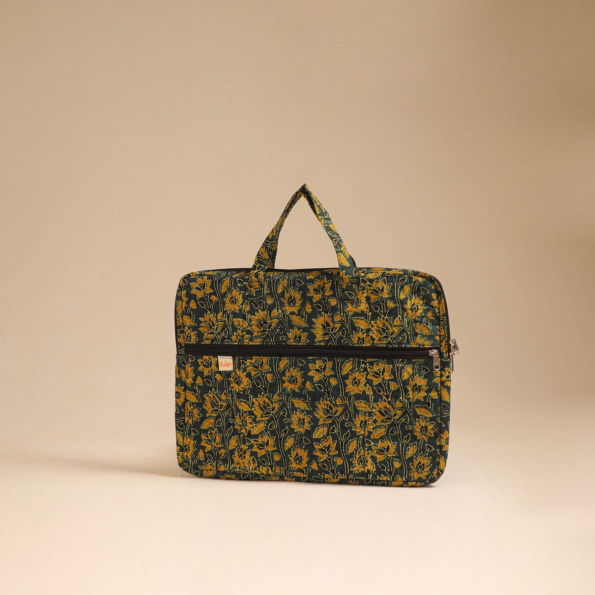 Handcrafted Quilted Laptop Bag (12 x 16 in) 29