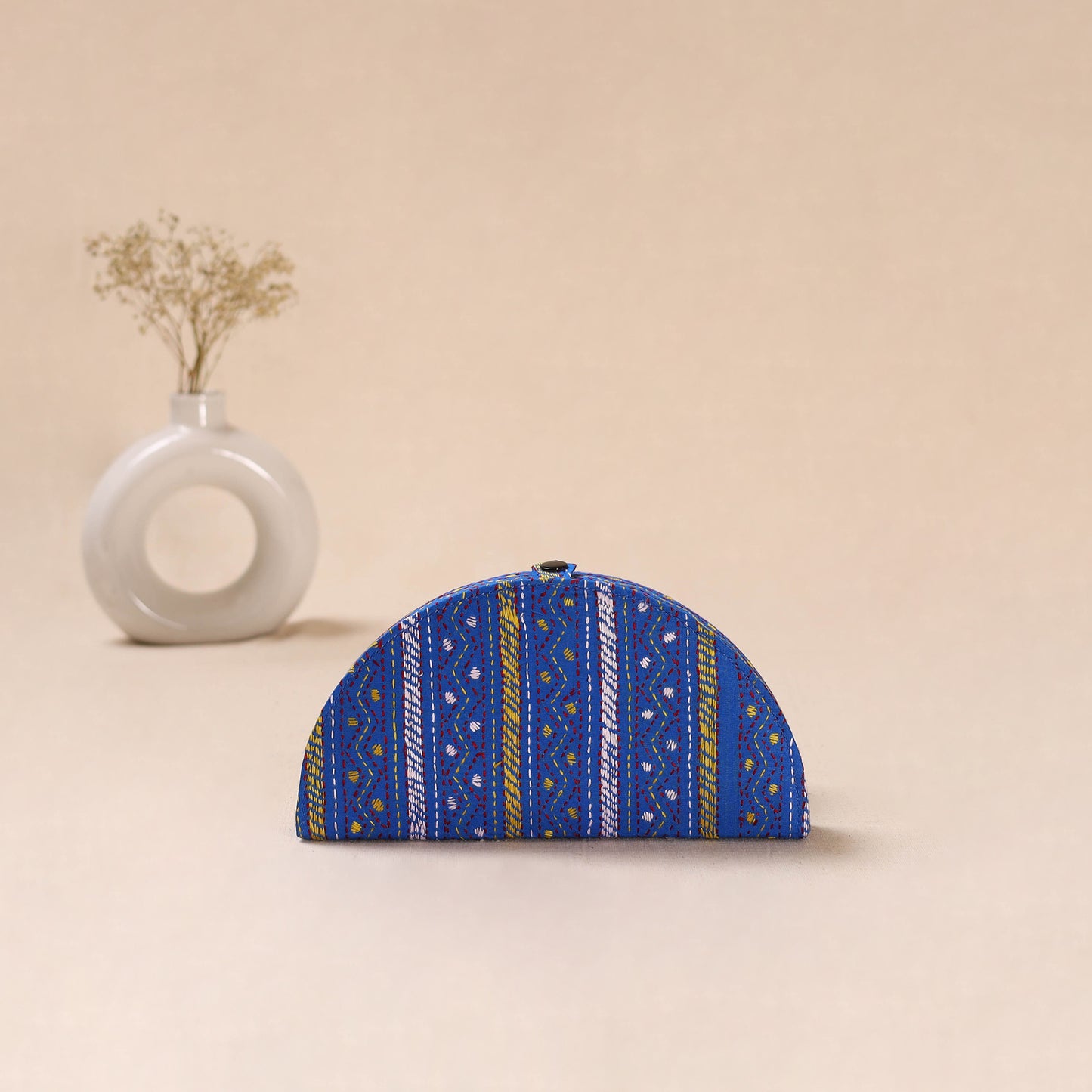 Bengal Kantha Work Handcrafted Jewellery Box 04