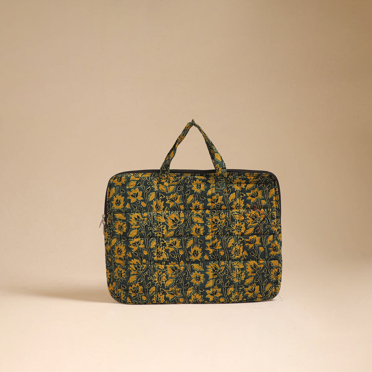 Handcrafted Quilted Laptop Bag (12 x 16 in) 29
