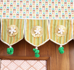  Festive Decor Hand Block Printed Traditional Toran 