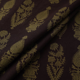 Bagh Hand Block Print Natural Dyed Cotton Fabric 05