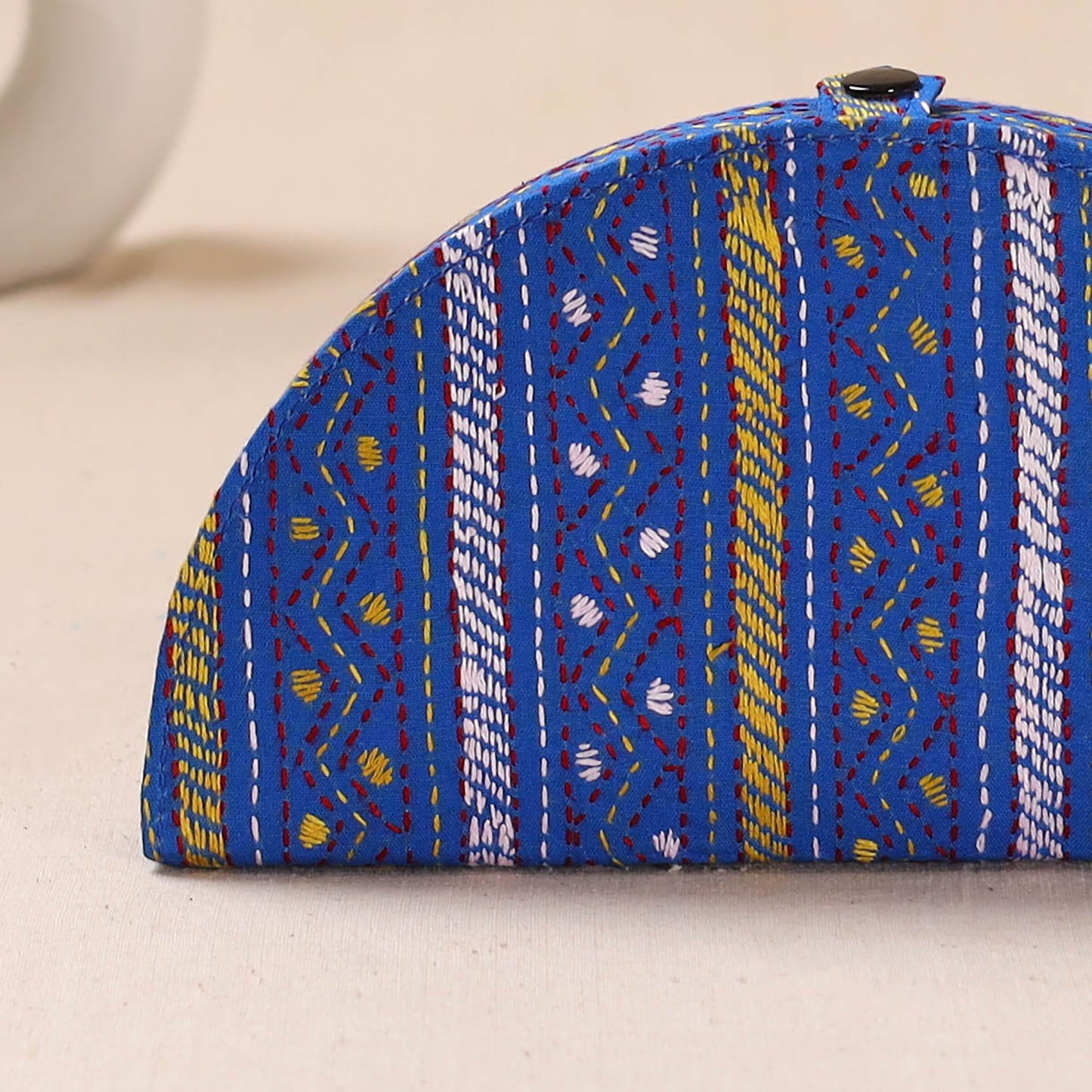 Bengal Kantha Work Handcrafted Jewellery Box 04
