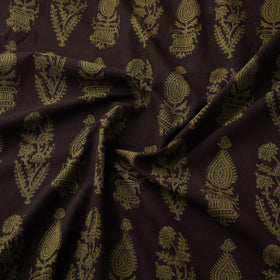 Bagh Hand Block Print Natural Dyed Cotton Fabric 05