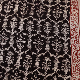 Bagh Hand Block Print Natural Dyed Cotton Fabric 06