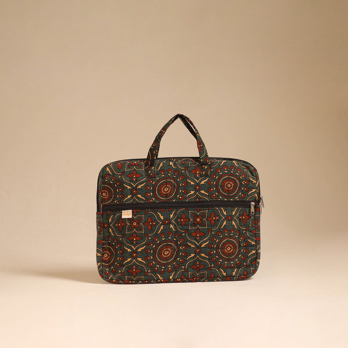 Handcrafted Quilted Laptop Bag (12 x 16 in) 31